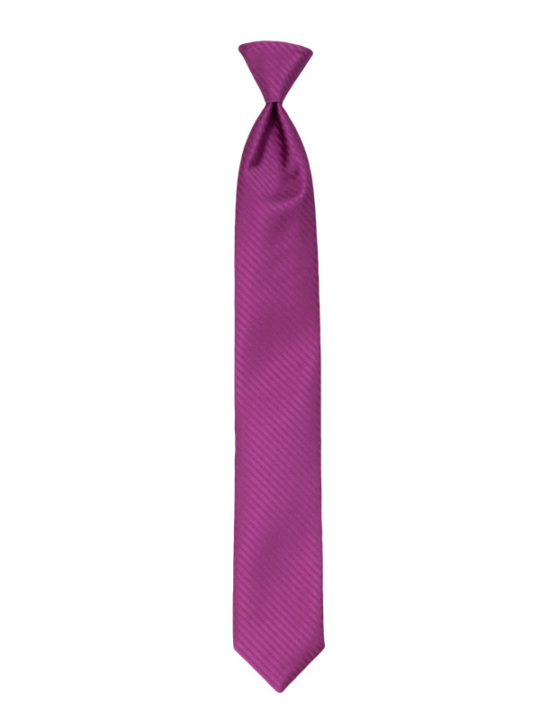 Narrow Stripe Windsor Tie in Raspberry