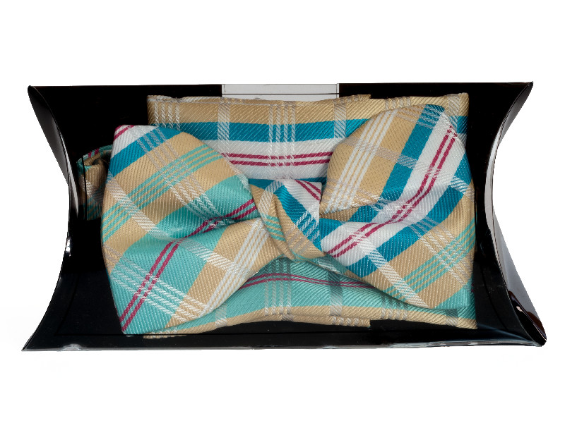 Pillow Pack Bow Tie and Pocket Square - PPBP